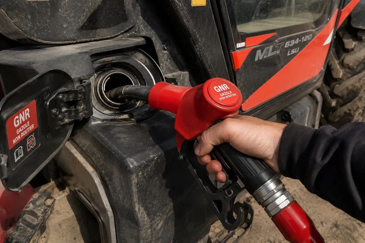 GNR gazole non routier livraison